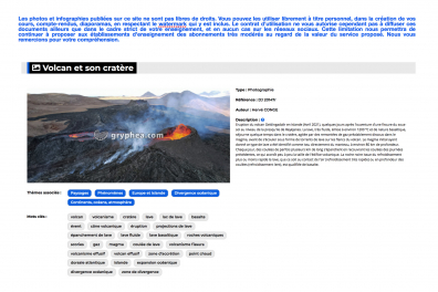 Information Conditions d'utilisation